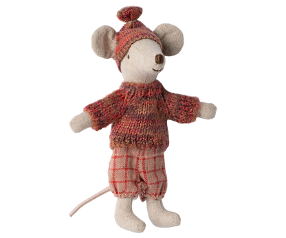 Winter Mouse with Ski Set - Big Sister PRE-ORDER