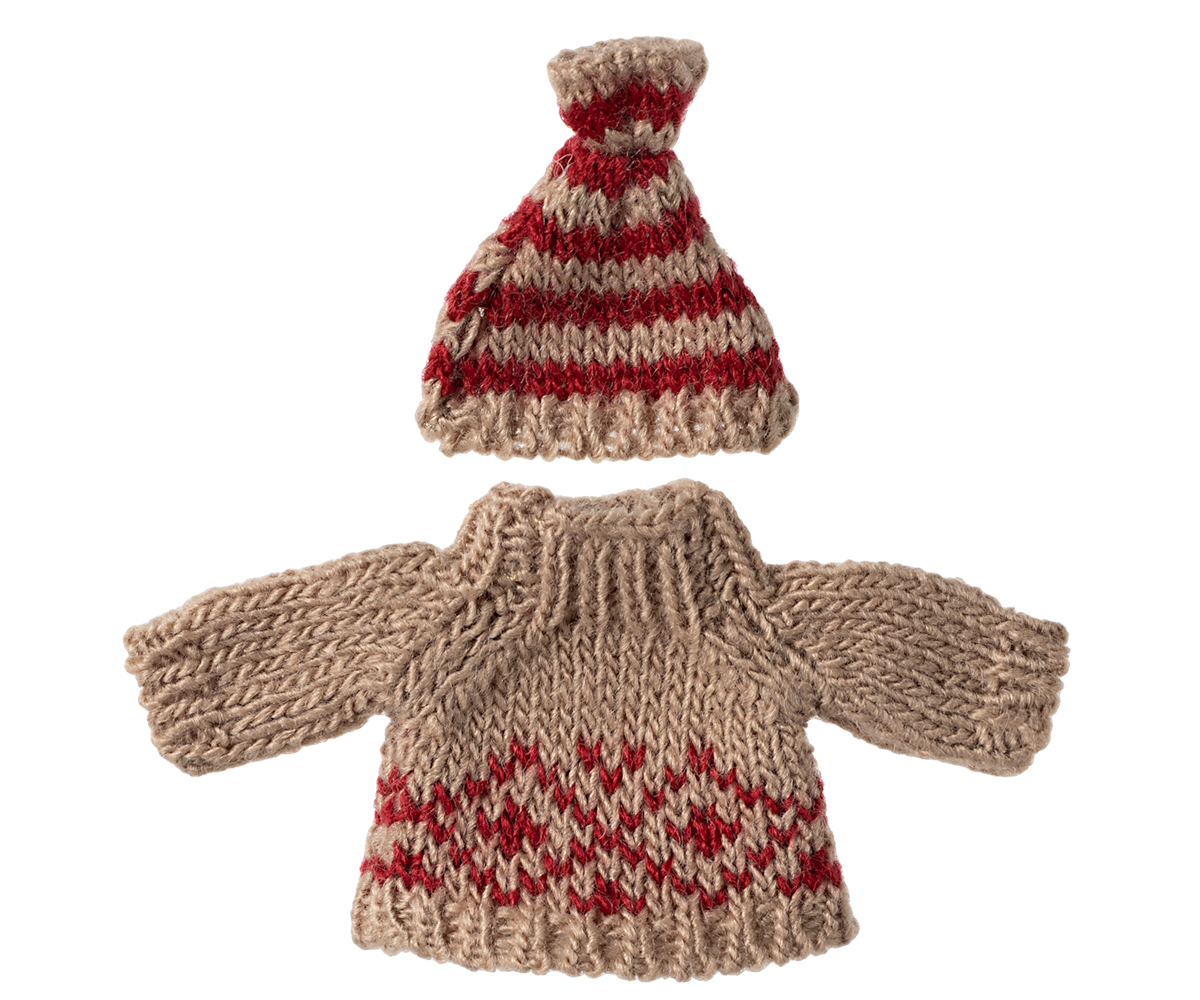 Knitted Sweater and Hat - Mum Mouse PRE-ORDER