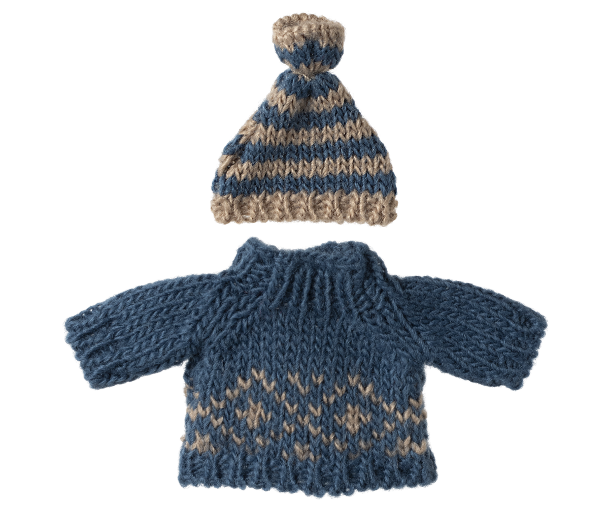 Knitted Sweater and Hat - Dad Mouse PRE-ORDER