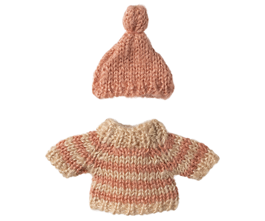 Knitted Sweater and Hat - Big Sister