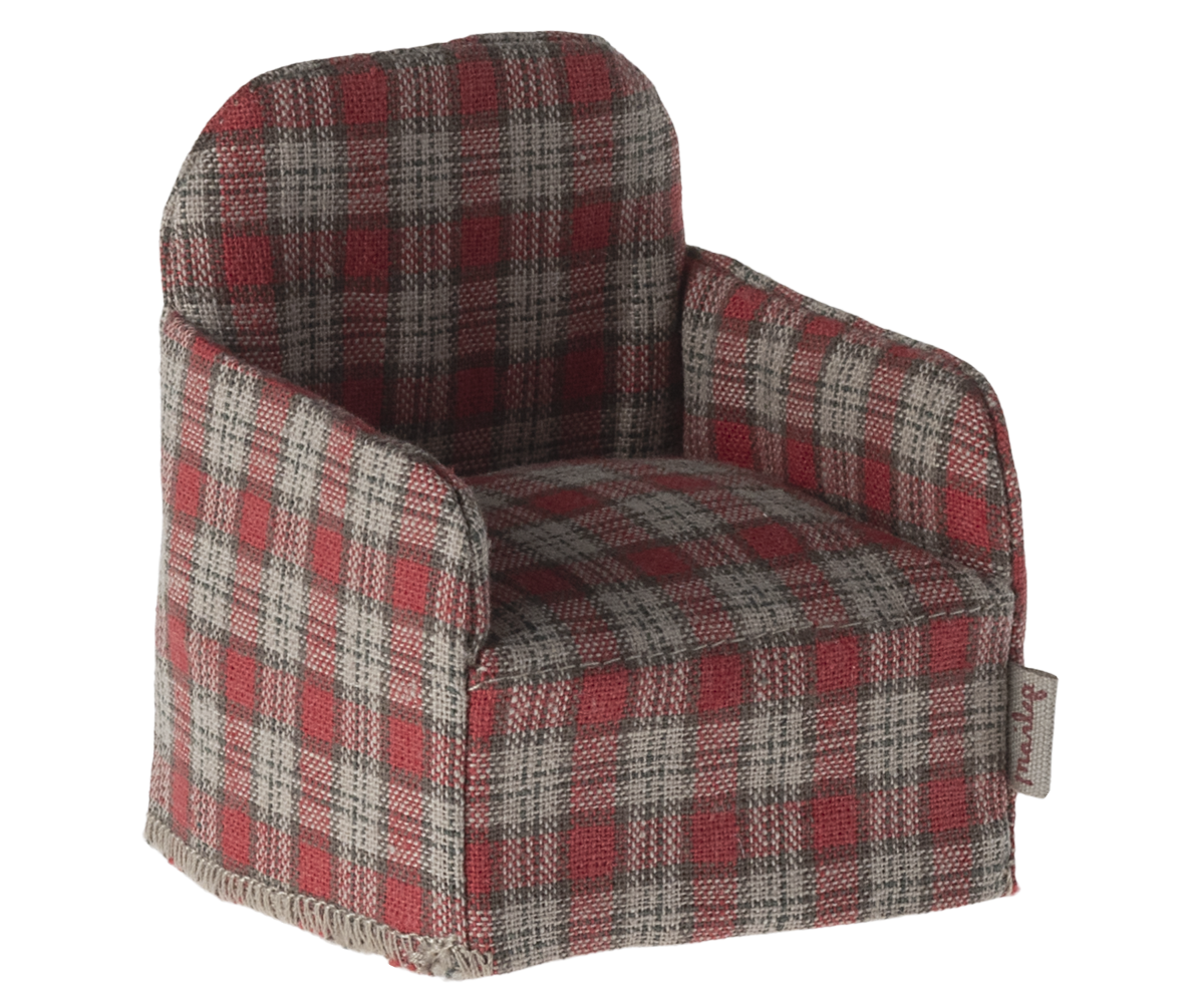 Armchair for Mouse - Tartan PRE-ORDER