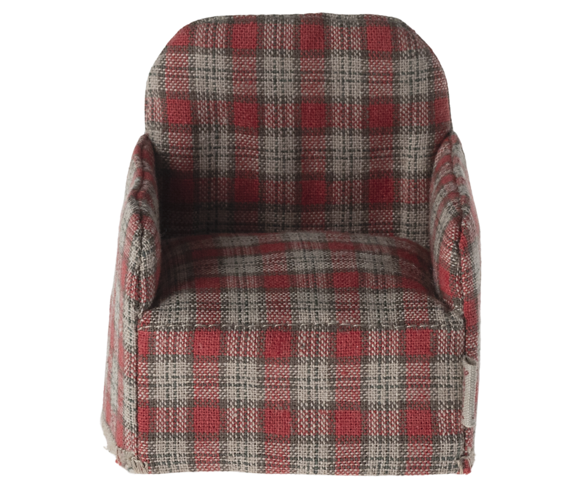 Armchair for Mouse - Tartan PRE-ORDER