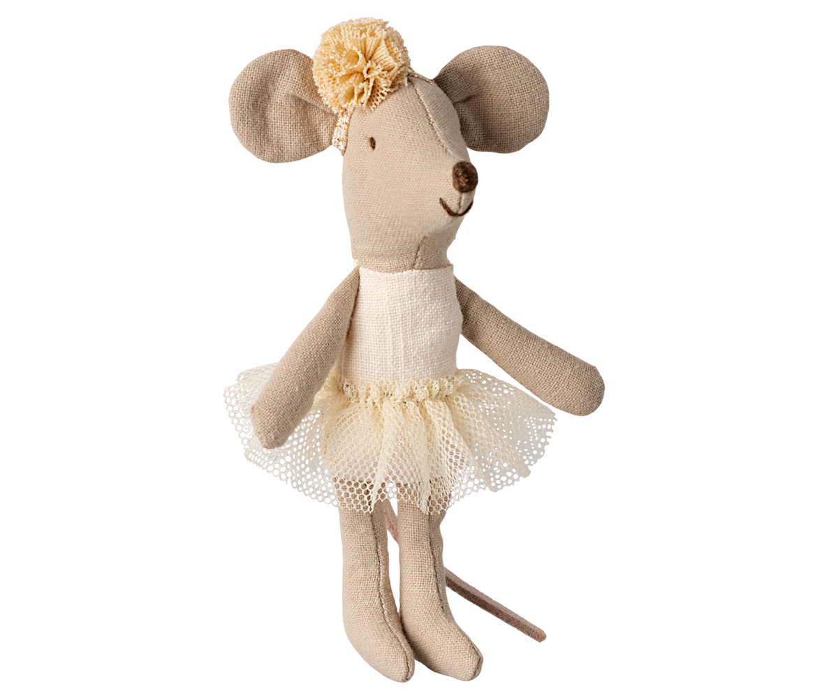 Ballerina Mouse Little Sister - Off White PRE-ORDER