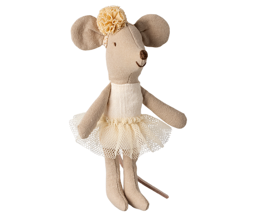 Ballerina Mouse Little Sister - Off White PRE-ORDER