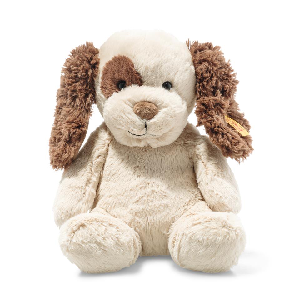 Peppi - Cream & Brown Steiff Puppy 28cm