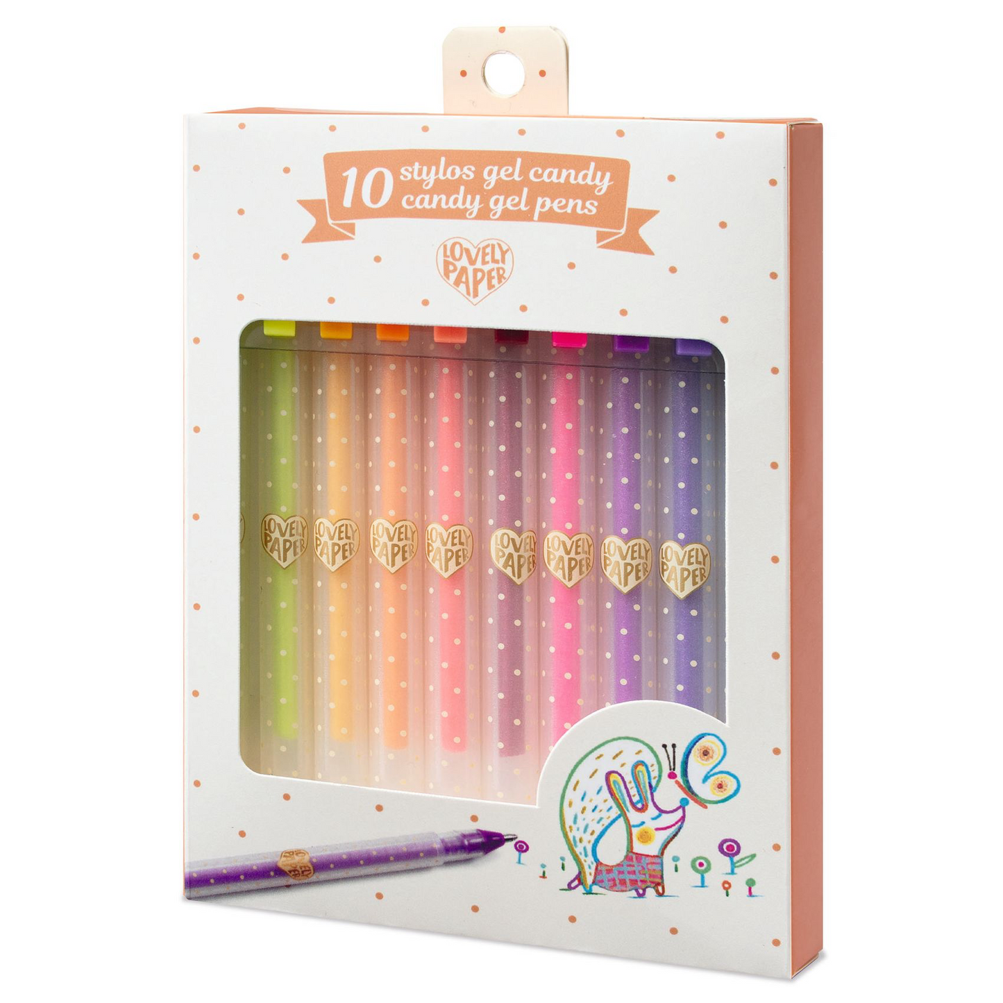 Set of 10 Candy Gel Pens