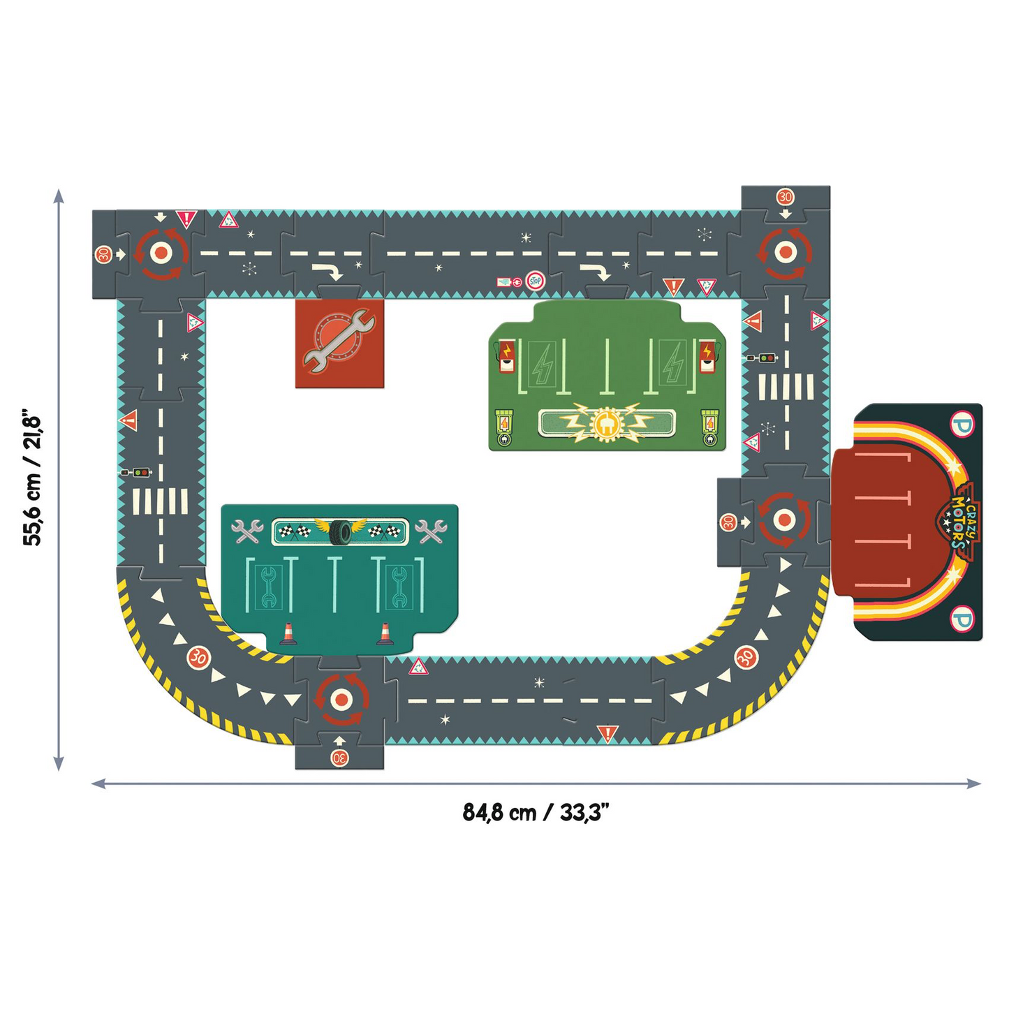 Crazy Motors City Circuit