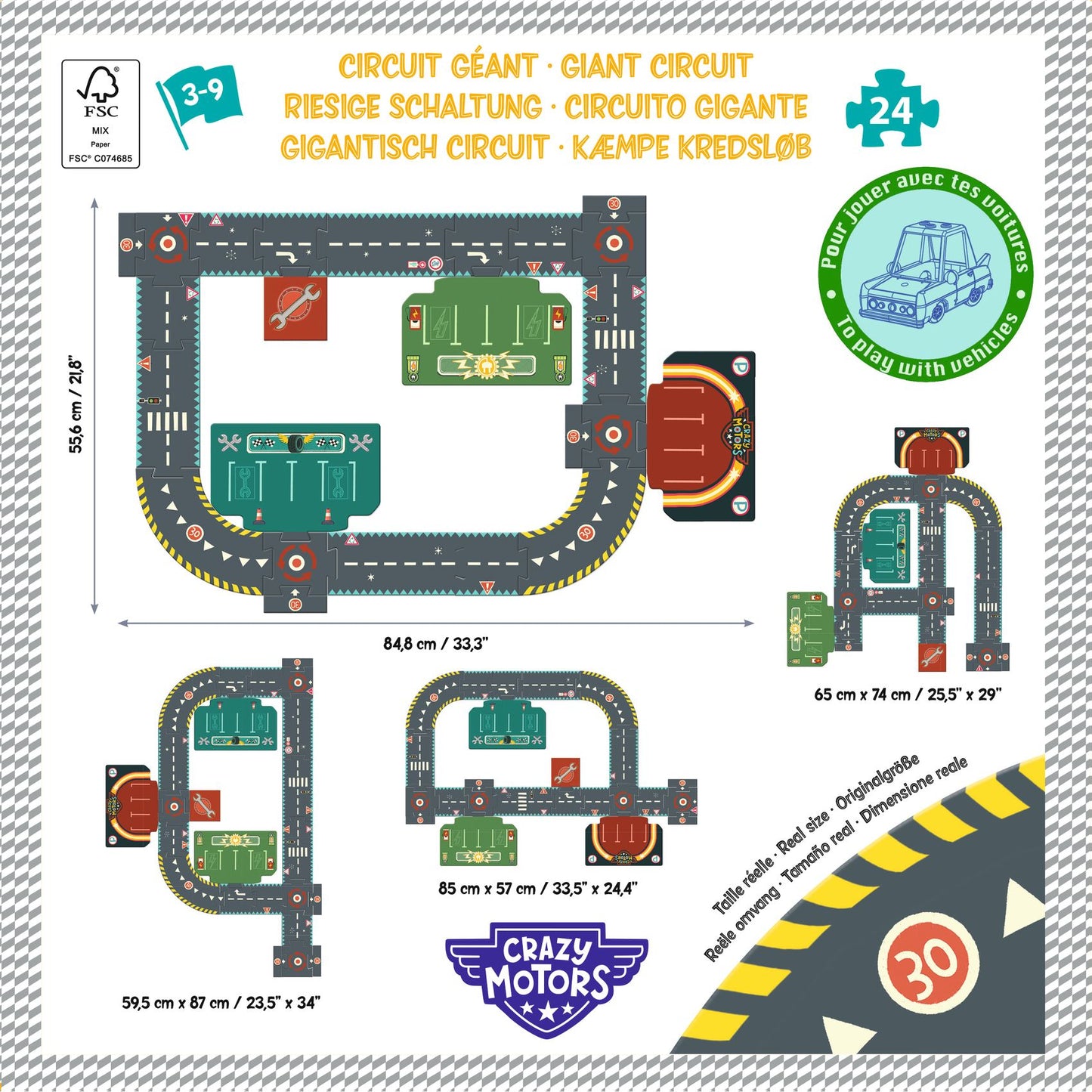 Crazy Motors City Circuit