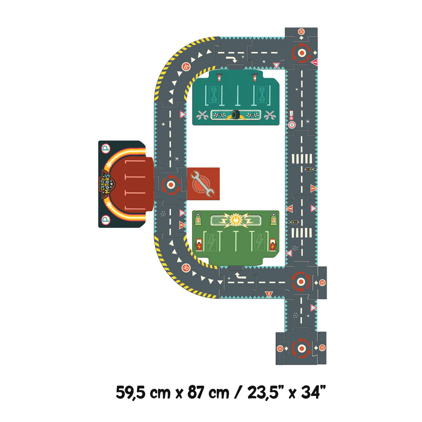 Crazy Motors City Circuit