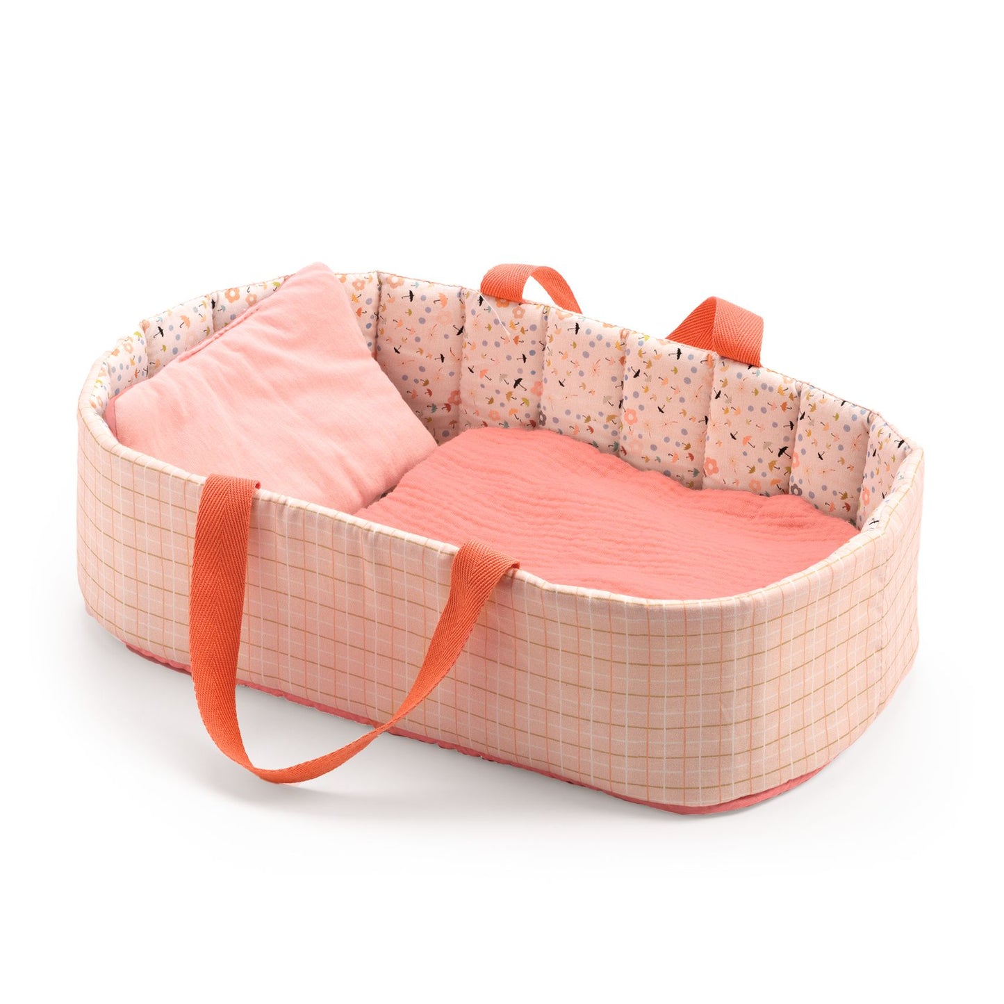 Pomea Baby Bassinet - Pink Stripes