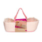 Pomea Baby Bassinet - Pink Stripes