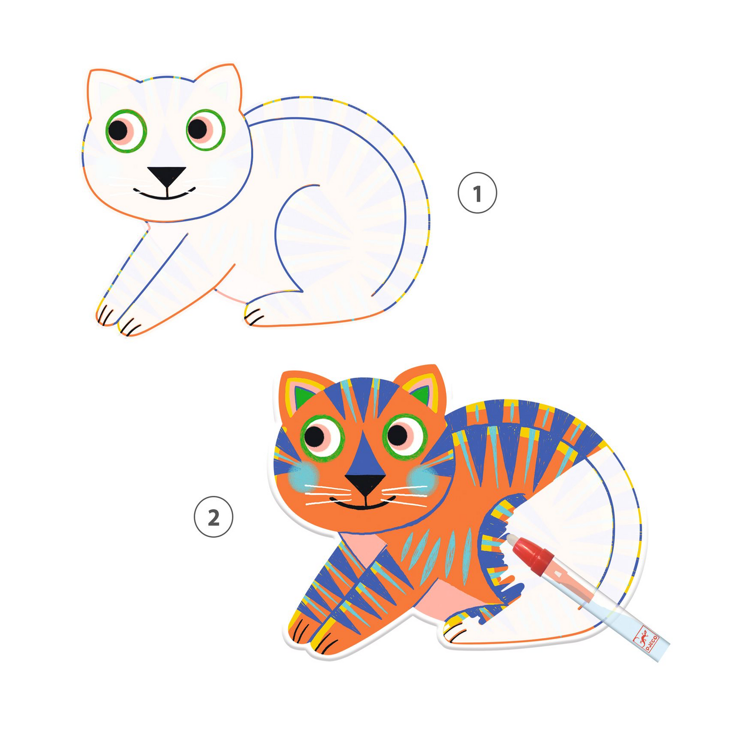 Magic Colouring - Small Animals