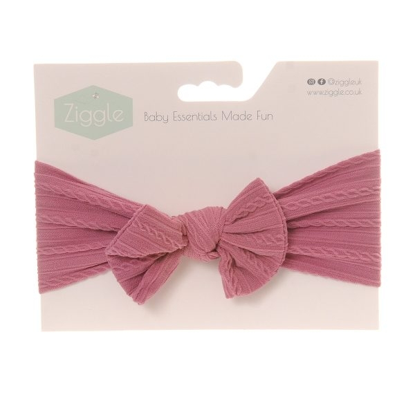 Juneberry Top Bow Turban Headband