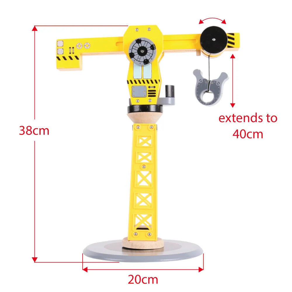 Big Crane Train Construction Set