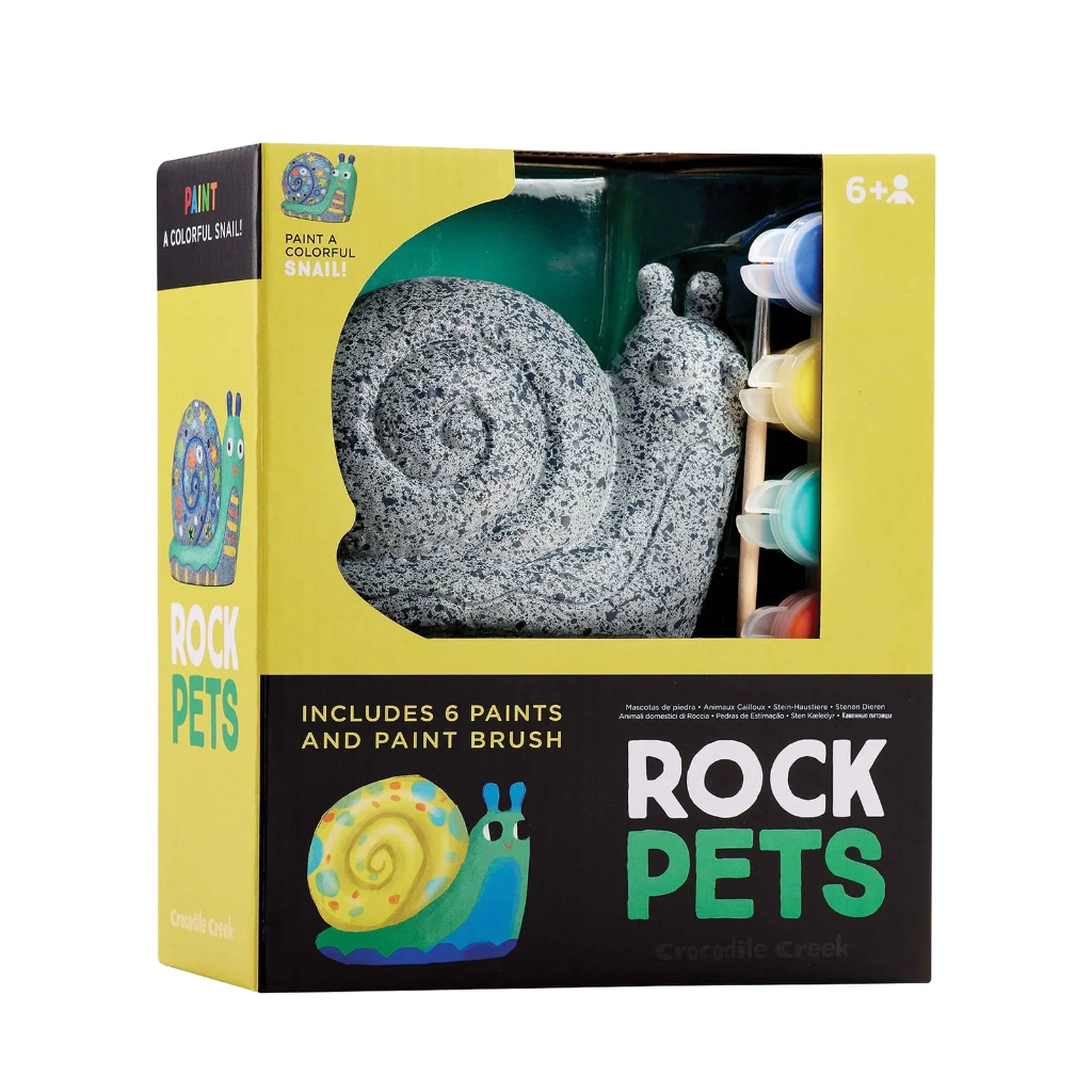 Rock Pets Painting Set - Snail