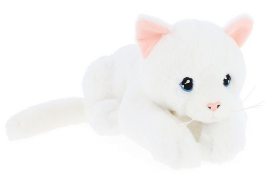 White Kitten - 22cm Eco Cuddly