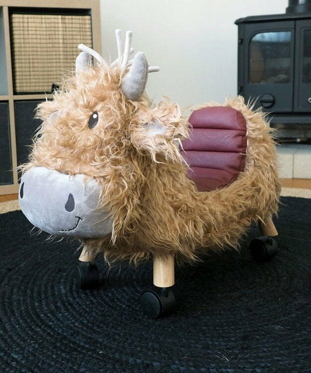 Hubert - Highland Cow Ride On Toy