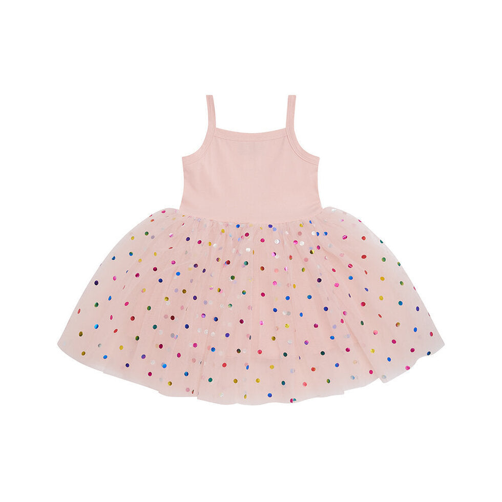 Pink Spot Tulle Dress