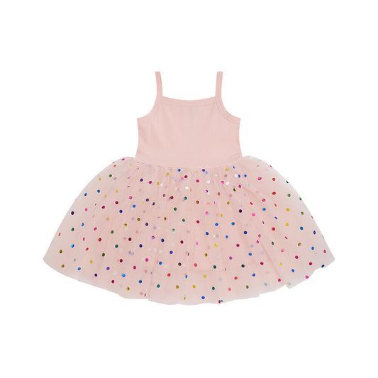 Pink Spot Tulle Dress