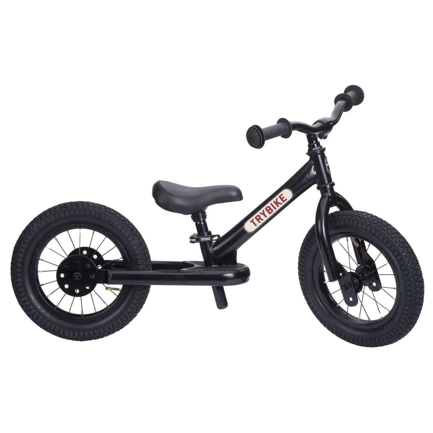 TryBike Steel Balance Trike - Black