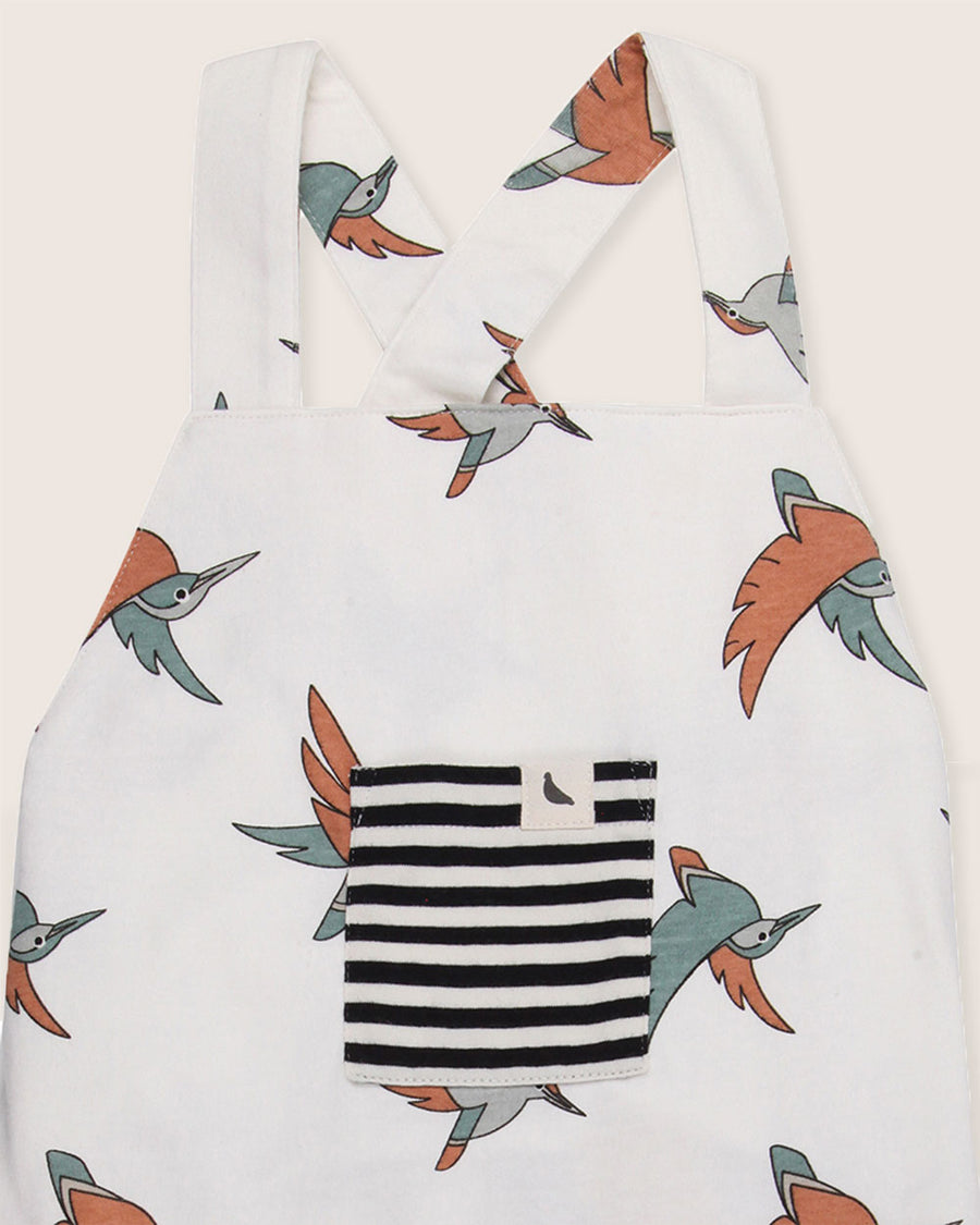 Birdsong Shortie Dungaree