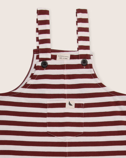 Brick Stripe Dungarees