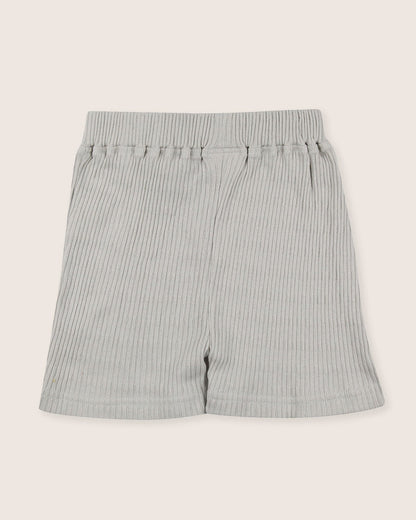 Textured T-shirt & Shorts Set