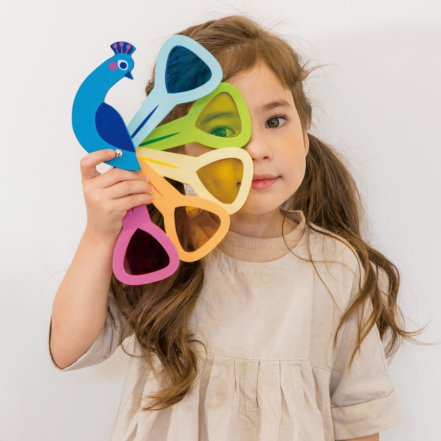 Peacock Colours & Rainbow Stacker Gift Set