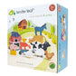 Farmyard Stacker & Farmyard Rag Book Gift Set