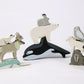 Wooden Polar Animal Set & Shelf