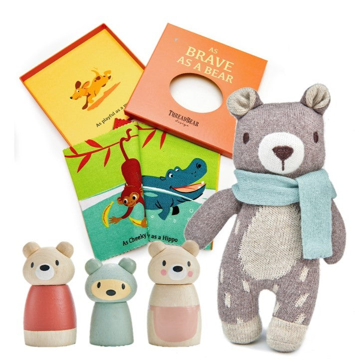 Small Bears & Rag Book Gift Set