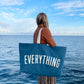 “Everything” Ocean Blue Really Big Bag