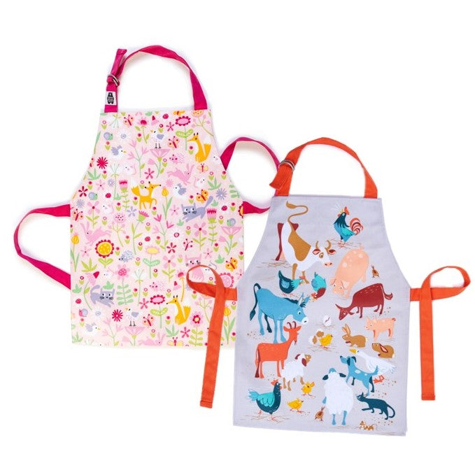 Play Apron Gift Set - Garden & Farmyard Animals