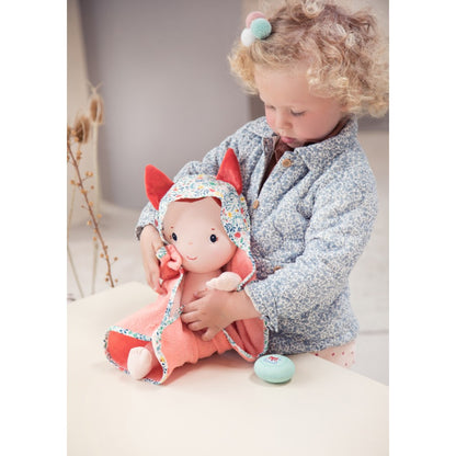 Flowers Baby Doll Bath Set