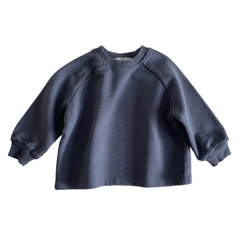 Little Prince of London - Marine Blue Sweatshirt