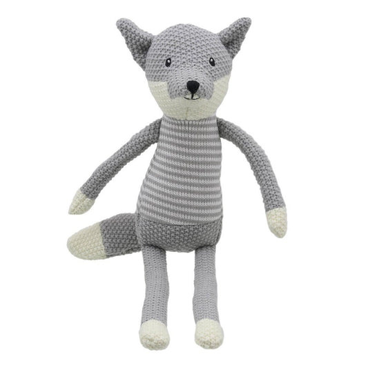 Knitted Plush Fox
