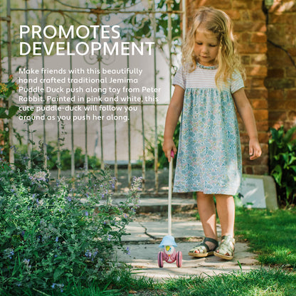 Jemima Puddle-Duck Wooden Push Along