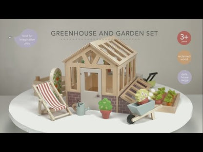 Greenhouse and Garden Set