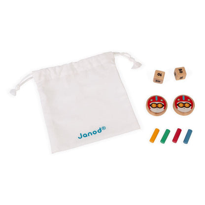 Retro Wooden Shuffleboard Game