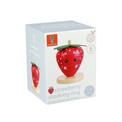 Strawberry Stacking Rings