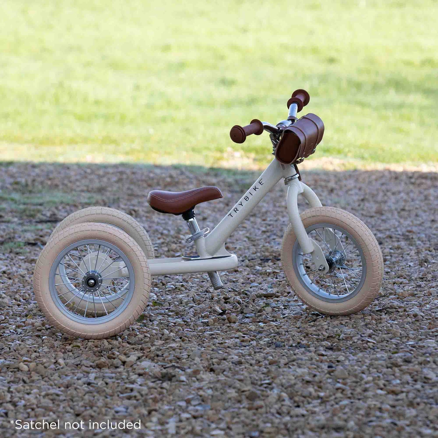 TryBike Steel Balance Bike & Trike - Vintage Cream