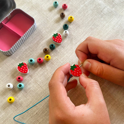 Strawberry Bracelet Gift Tin
