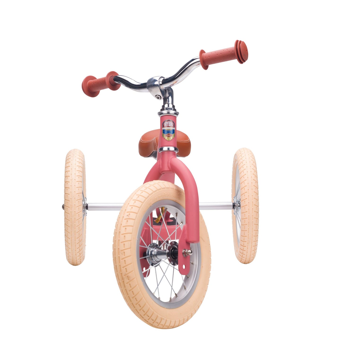 TryBike Steel Balance Trike - Vintage Pink