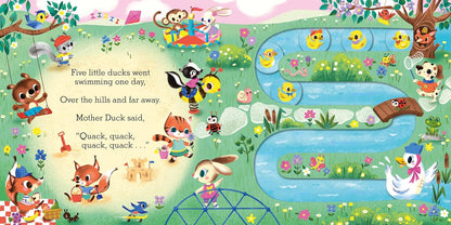 Five Little Ducks : A Nursery Rhyme Counting Book for Toddlers