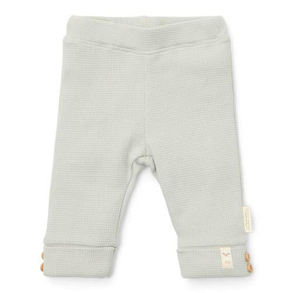 Little Farm Waffle Trousers - Soft Green