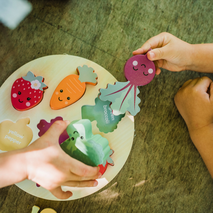 Happy Veggies Puzzle
