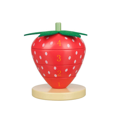Strawberry Stacking Rings
