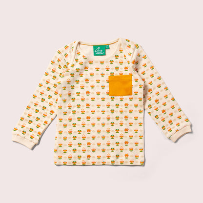 Little Blooms Organic T-Shirt & Jogger Playset