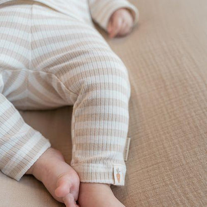 Little Dutch White and Sand Trousers