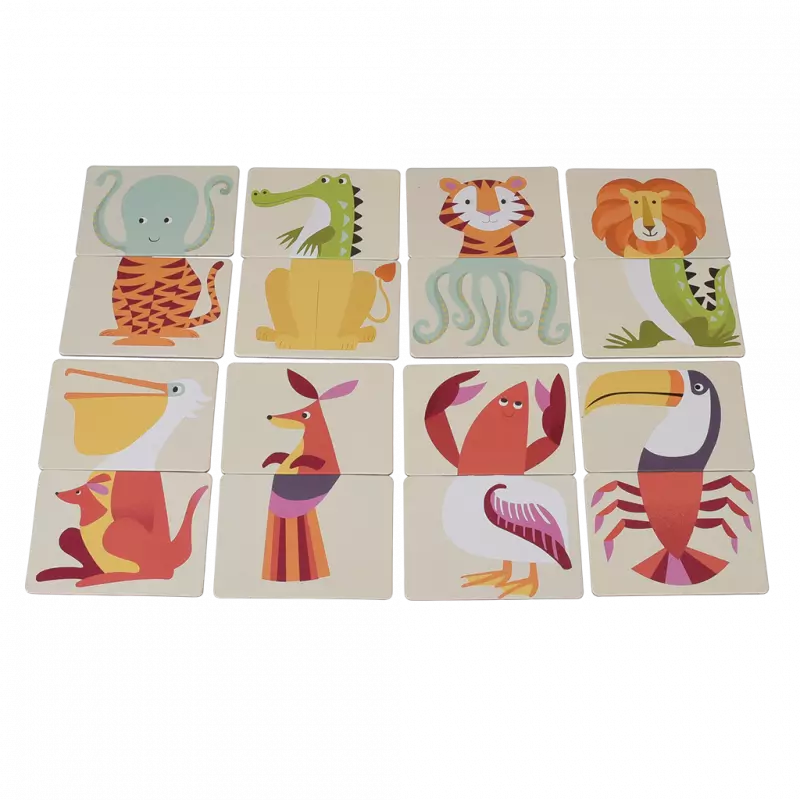 Heads and Tails Game - Colourful Creatures